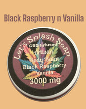 Load image into Gallery viewer, 3000 mg CBD Infused Body Balm for pain