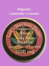 Load image into Gallery viewer, 3000 mg CBD Infused Body Balm for pain