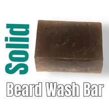 Load image into Gallery viewer, Solid Beard Wash Bar with natural ingredients for gentle beard cleansing and moisturizing