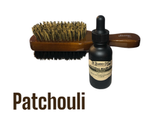 Load image into Gallery viewer, Beard oil and Brush Combo