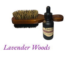 Load image into Gallery viewer, Beard oil and Brush Combo
