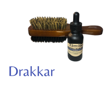 Load image into Gallery viewer, Beard oil and Brush Combo