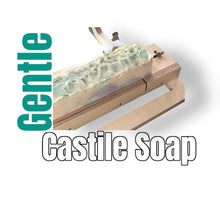 Load image into Gallery viewer, Natural gentle Castile soap bar made with organic, plant-based ingredients, vegan and eco-friendly