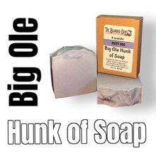 Load image into Gallery viewer, Big Ole Hunk of Soap natural hydrating vegan bar soap with olive oil and gentle ingredients