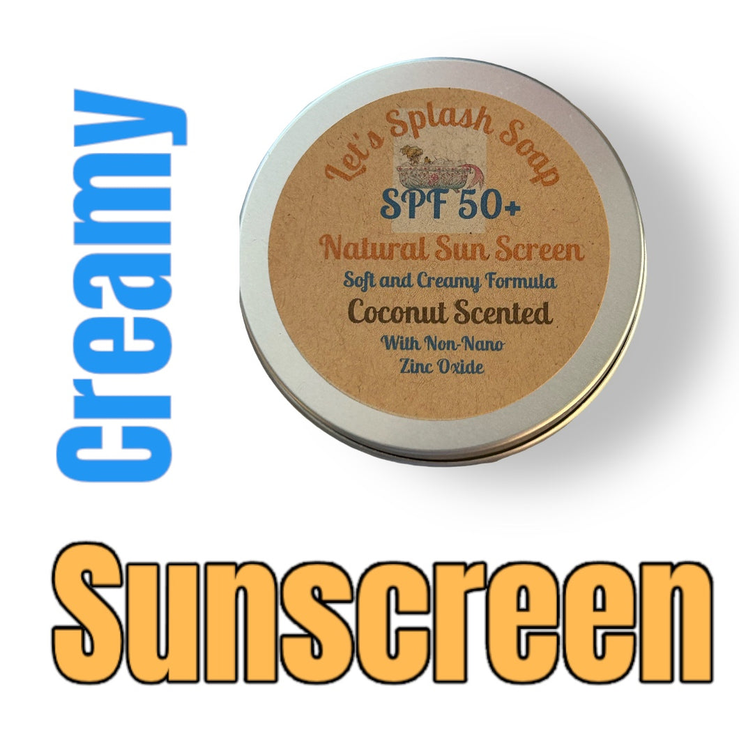 Creamy Sunscreen protect your skin the Natural Way