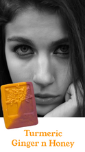 Load image into Gallery viewer, Activated Charcoal infused Facial Soap Bar