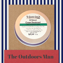 Load image into Gallery viewer, Natural Cream Deodorant in Gent scents