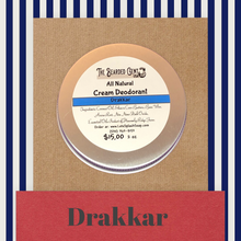 Load image into Gallery viewer, Natural Cream Deodorant in Gent scents