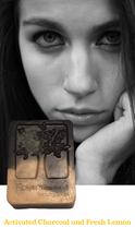 Load image into Gallery viewer, Activated Charcoal infused Facial Soap Bar