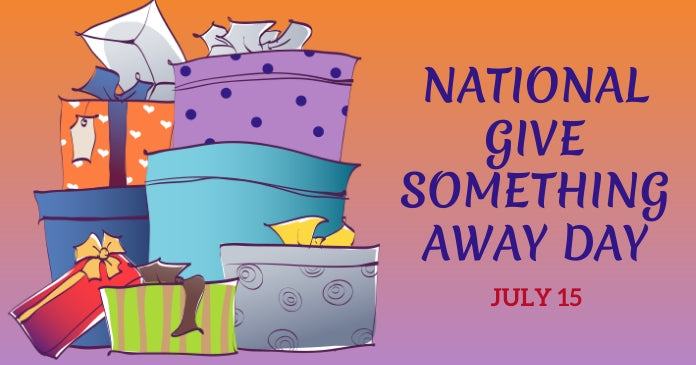 National Give Something Away Day