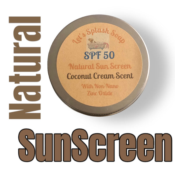 Natural SPF 50  Sunscreen