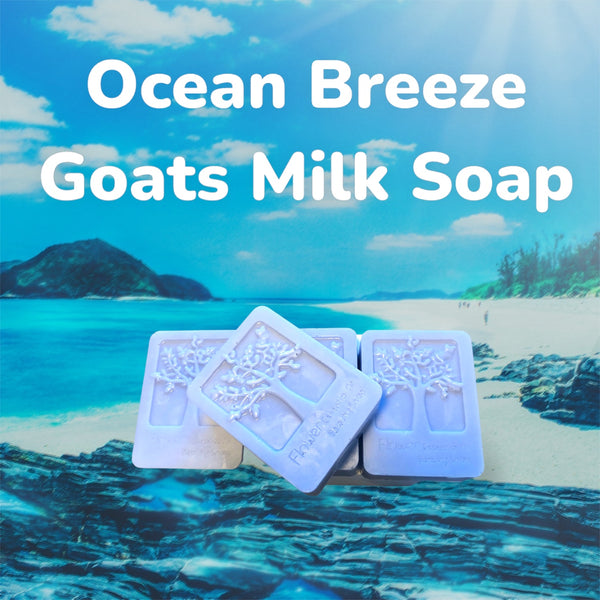 Ocean Breeze Goats Milk Soap Bars