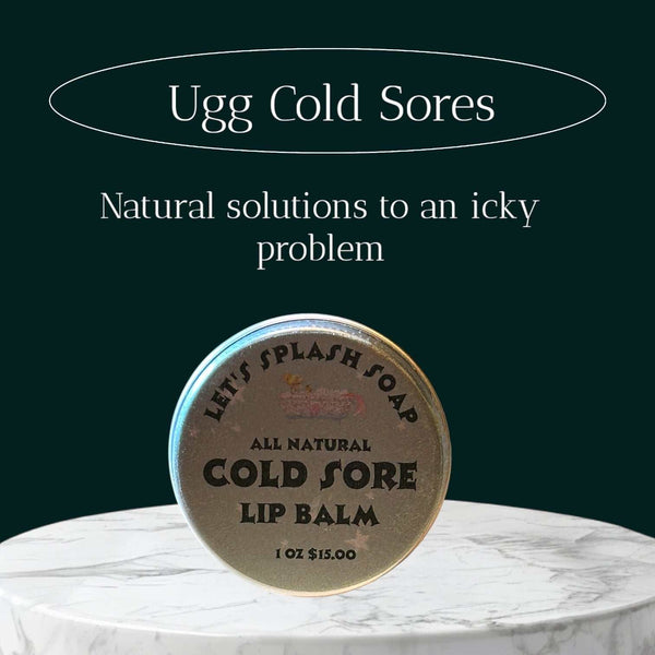 Natural Cold Sore Lip Balm