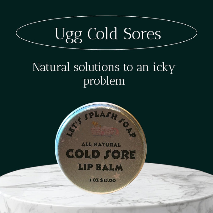Natural Cold Sore Lip Balm