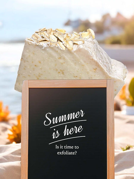 Summertime brings along dry skin.