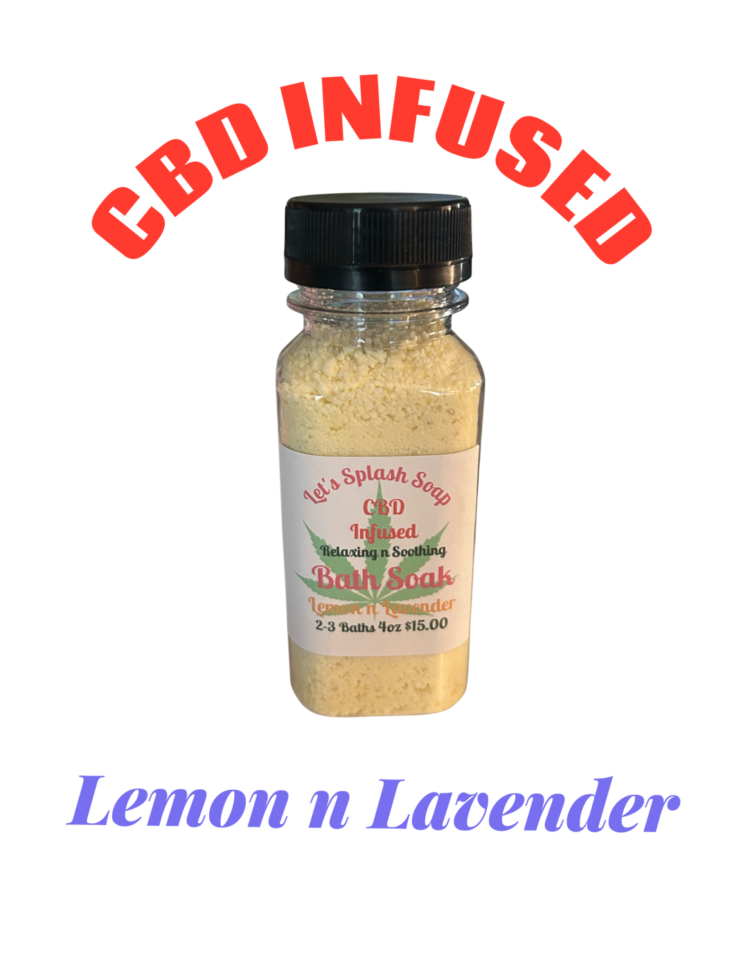 Bath Soak CBD Infused