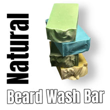 Load image into Gallery viewer, Solid Beard Wash Bar gently cleanses and nourishes beard with natural, eco-friendly ingredients

