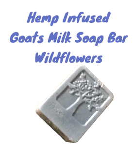 Hemp Infused Goats Milk Soap Bar