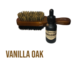 Beard oil and Brush Combo