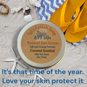 Creamy Sunscreen protect your skin the Natural Way