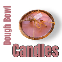 Load image into Gallery viewer, Dough Bowl wooden wick Candles
