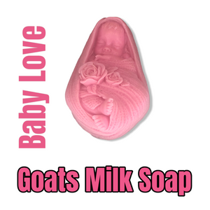Gentle Baby Love Goats Milk Soap Bar