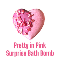 Load image into Gallery viewer, Artisan Heart Surprise Bath Bomb! With hidden ring
