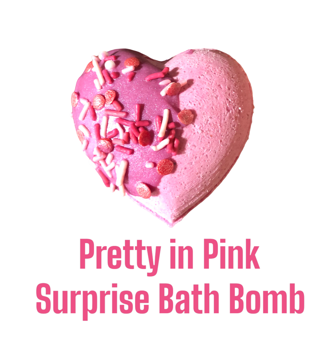 Artisan Heart Surprise Bath Bomb! With hidden ring