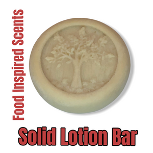 Solid Lotion Bar choose your Yummy Food Scents
