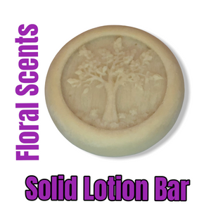 Solid Lotion Bar choose your Sweet Floral Scent