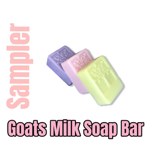 Artisan Natural Goats Milk Soap Bar Sampler Sets