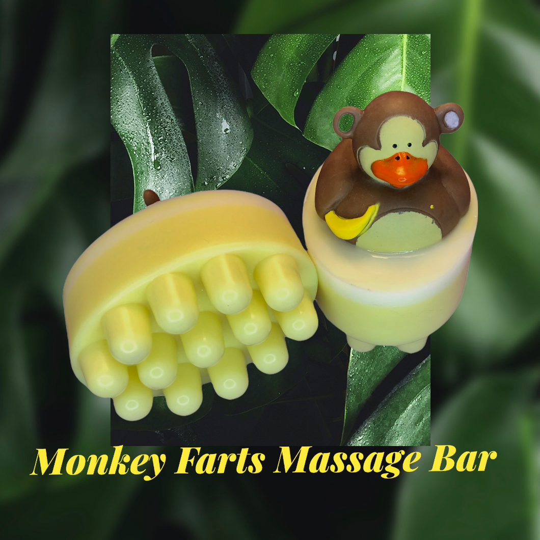 Monkey Farts kids Massage Soap Bar