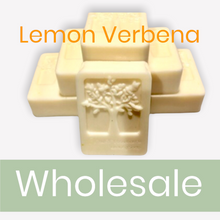 Load image into Gallery viewer, Wholesale Luxurious Lemon Verbena Goats Milk Soap Bars Ready to Sell
