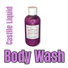 Load image into Gallery viewer, Pure Castile Liquid Body Wash choose your favorite scent
