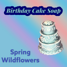 Load image into Gallery viewer, Birthday Cake Soap Bar choose your favorite scent
