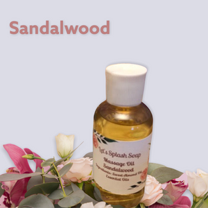 Artisan Natural Massage Oil choose your favorite scent
