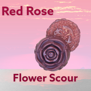 Flower Scour Loofah Soap Bar choose your favorite scent