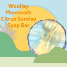 Load image into Gallery viewer, Artisan Woolley Mammoth Soap Bars they are wrapped in 100% wool
