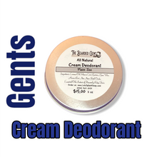 Load image into Gallery viewer, Cream Deodorant that really works choose your favorite gent scent
