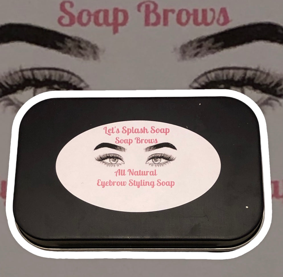 All Natural Eyebrow Styling Soap. The latest girly craze